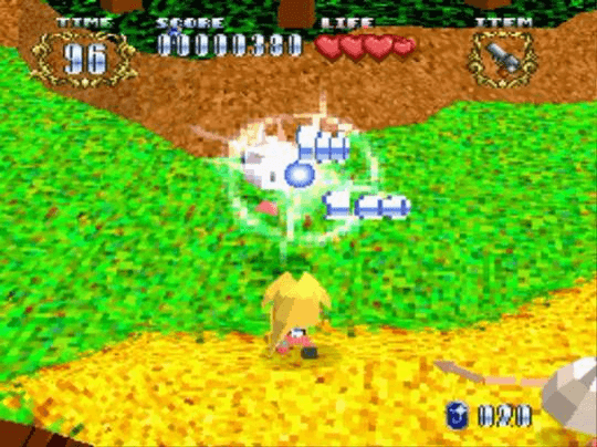 Floating Runner Quest for the 7 Crystals screenshot 4 for Playstation